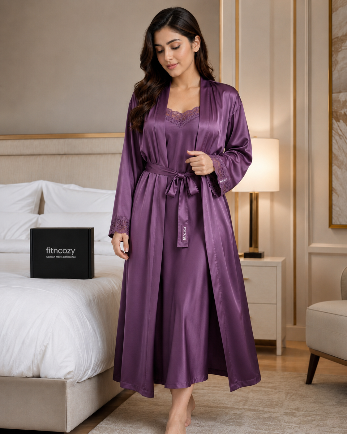 fitncozy Two-Piece Nightwear Set