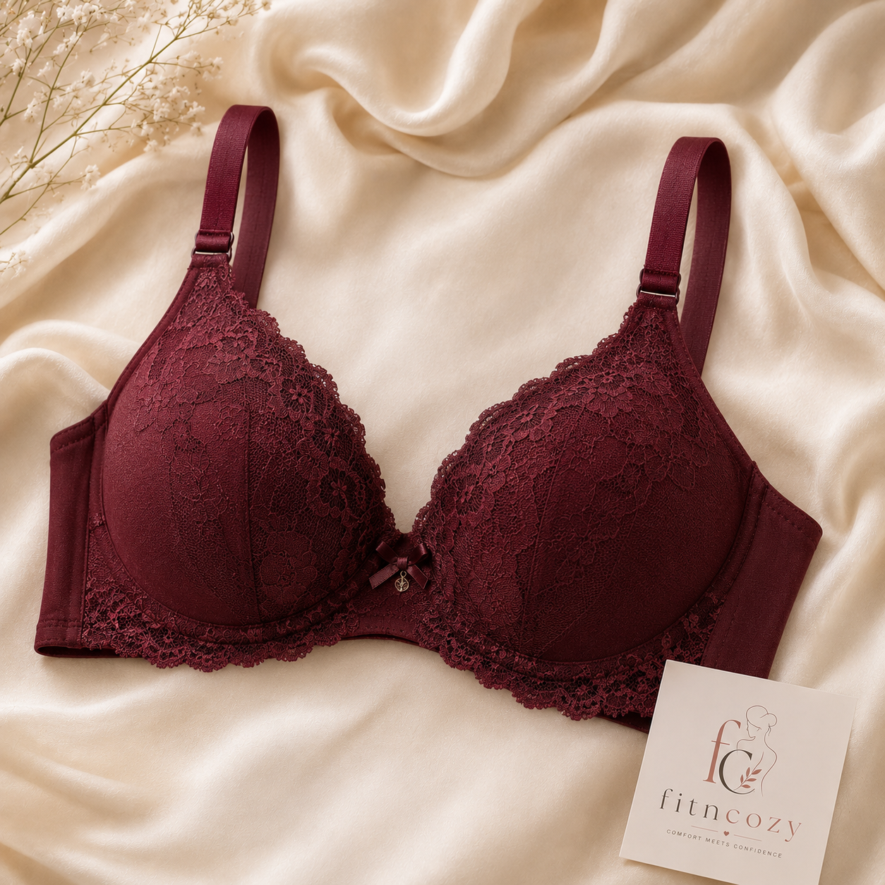 Premium Lace Comfort Bra