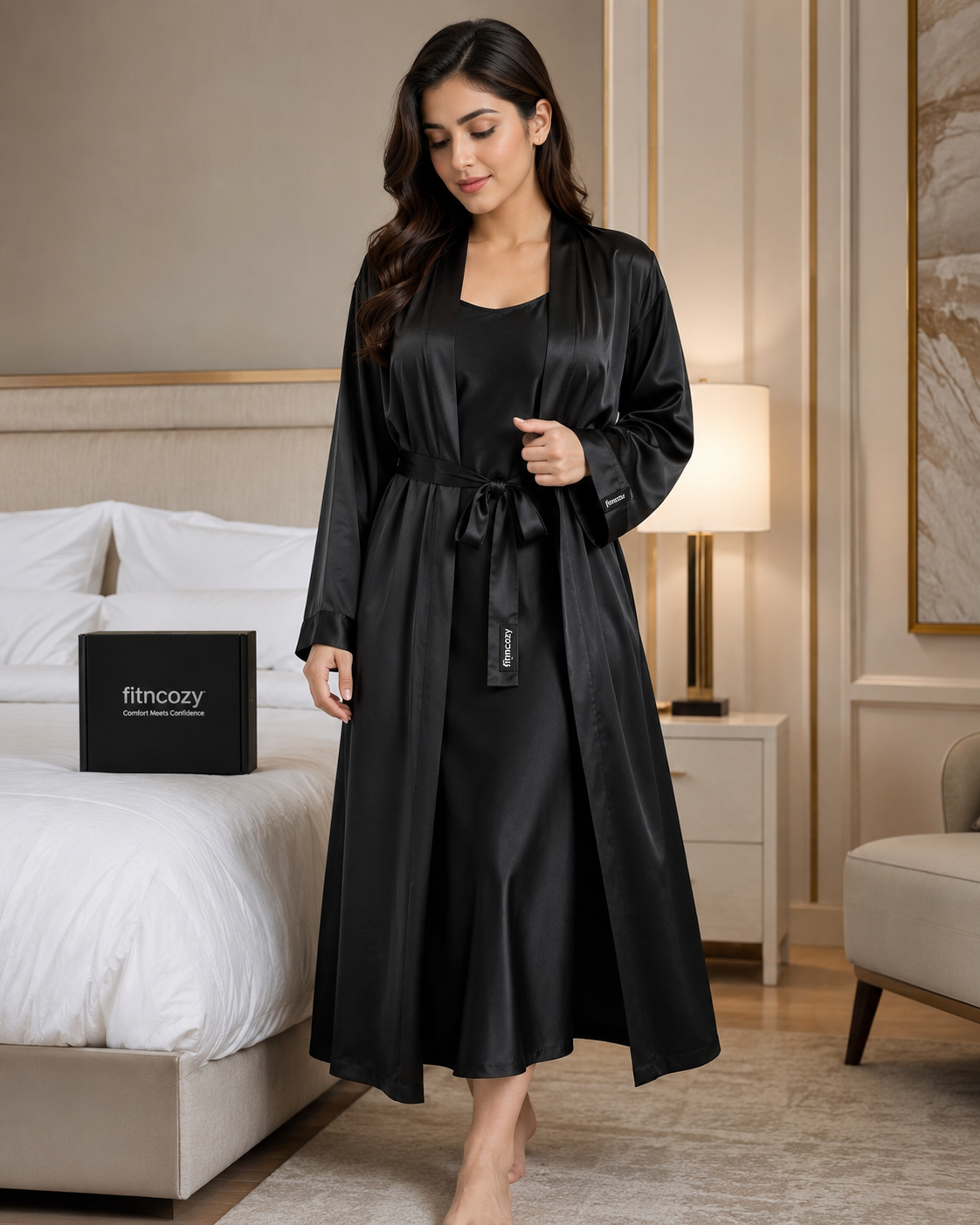 fitncozy Two-Piece Nightwear Set