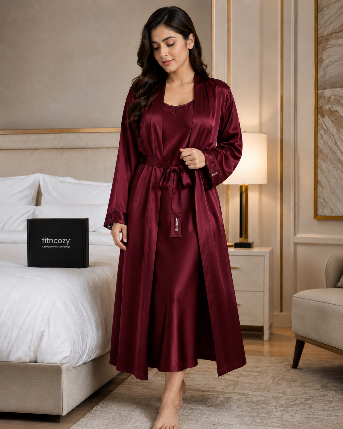 fitncozy Two-Piece Nightwear Set